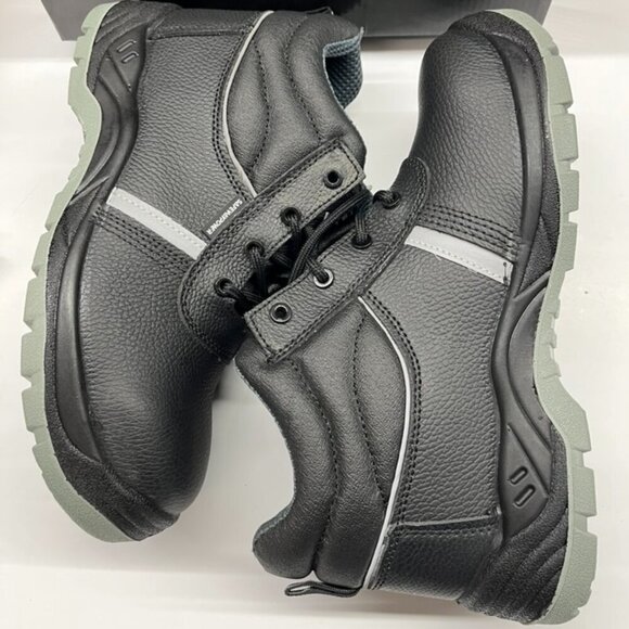 NEW Safewaypower Men's Steel Toe Boots Slip-Resistant in Black Size 10 - Picture 3 of 5